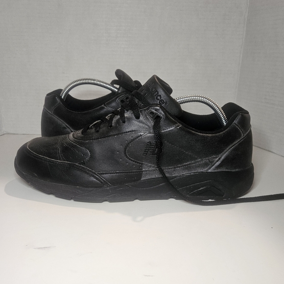 Mens New Balance 800 Black Leather Athletic Sneakers MK800BK Size 11B - Picture 4 of 10